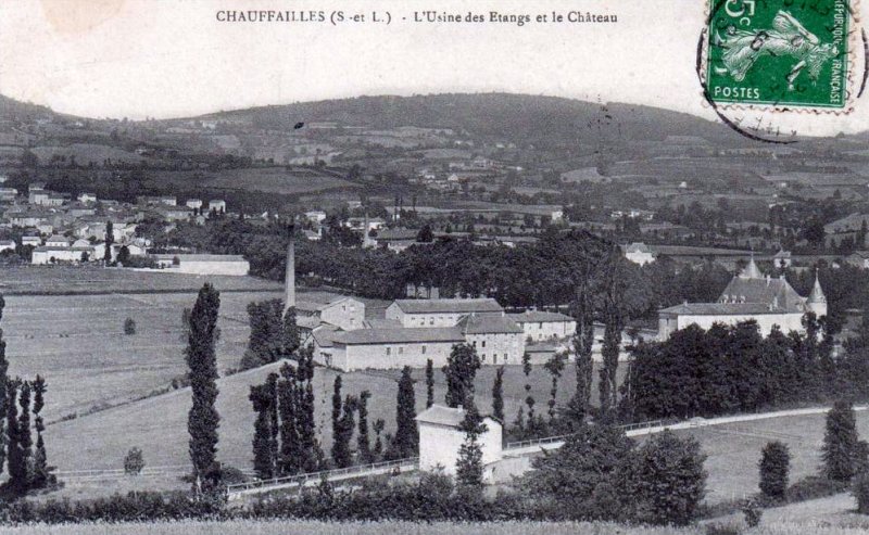 Chauffailles, usine dite du Château ou des Étangs