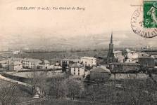 Vue générale du bourg de Coublanc
