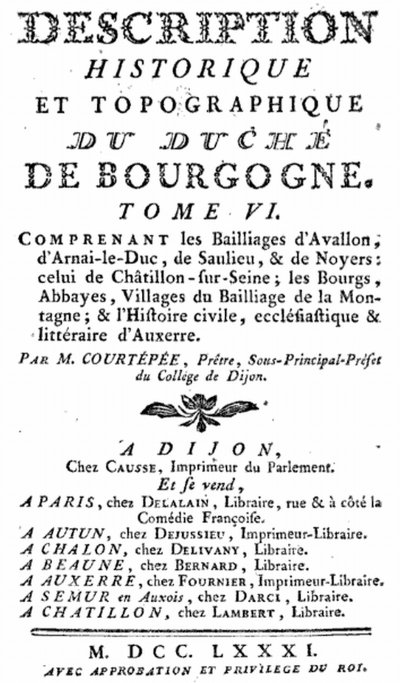 Tome VI (1781)