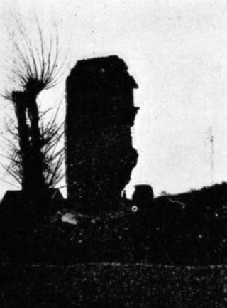St-Igny-de-Roche. Ruines du château de Verpré