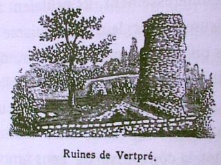 Ruines du château de Vertpré
