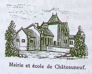 Mairie et école de Châteauneuf