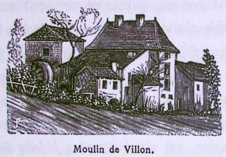 Moulin de Villon à Chauffailles