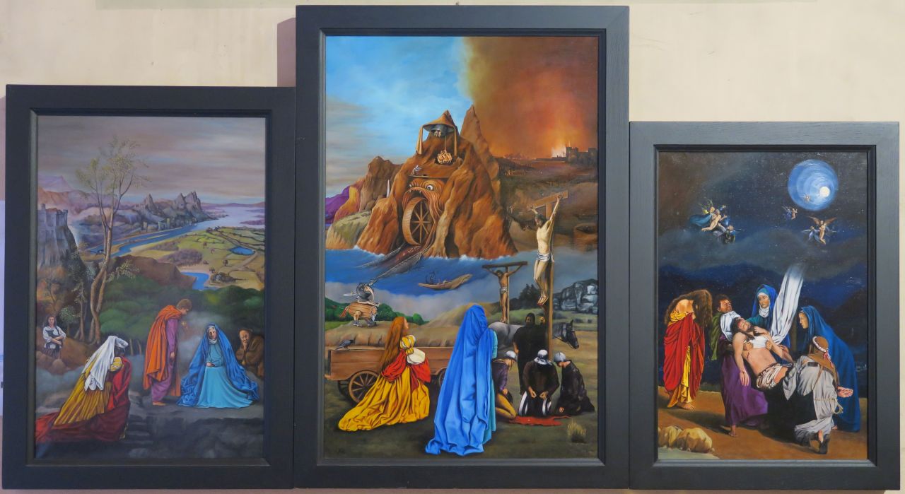 Triptyque Les trois visions d’Hosanna de Jean-Jacques Branche à Marcigny