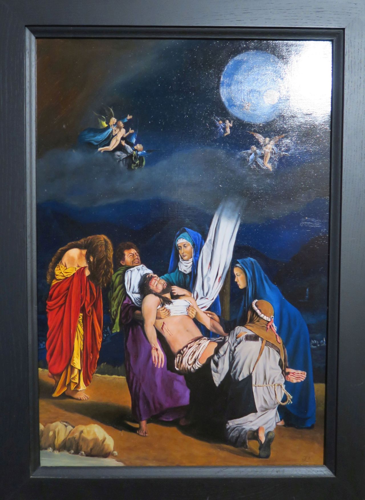 Triptyque peint par Jean-Jacques Branche - 2