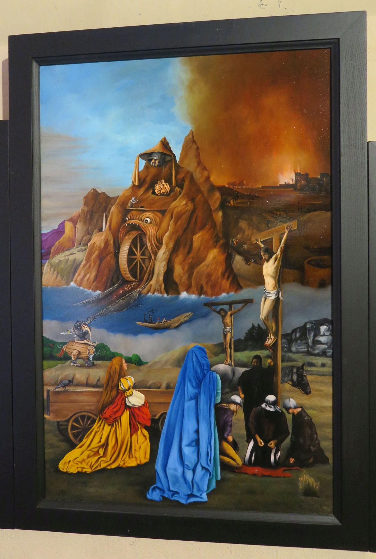 Triptyque peint par Jean-Jacques Branche - 3
