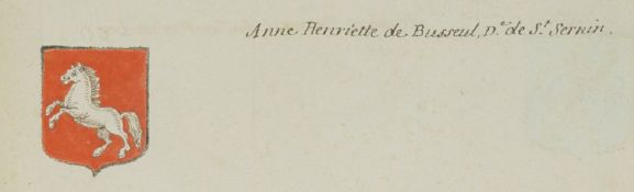Anne Henriette de Busseuil dame de Saint-Sernin (Vauban)