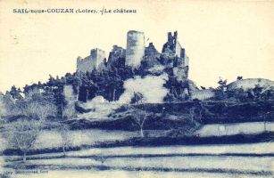 Sail-sous-Couzan, le château