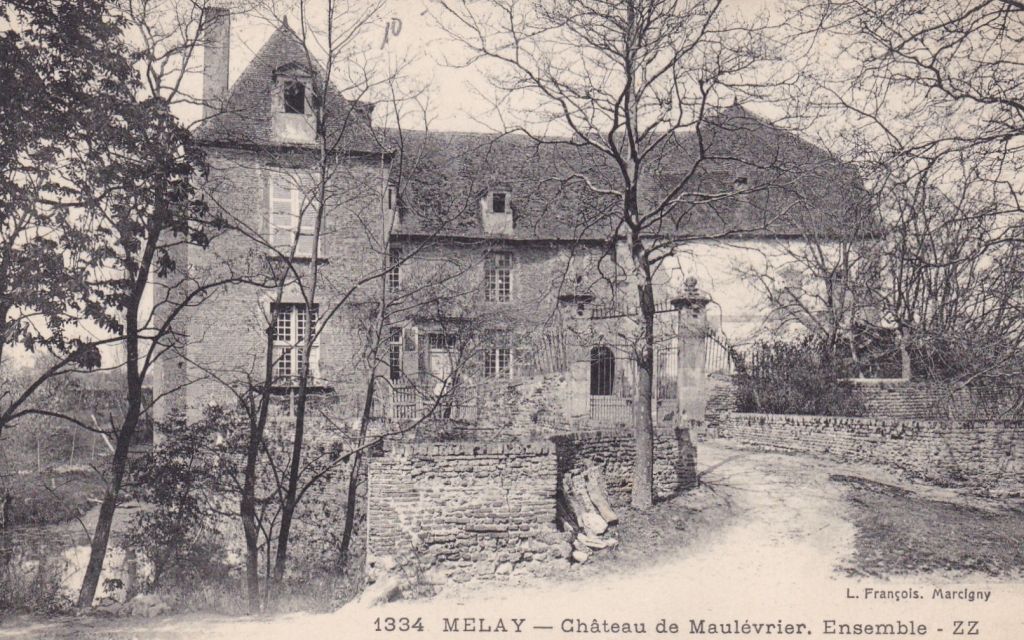 Le château de Maulevrier à Melay (71)