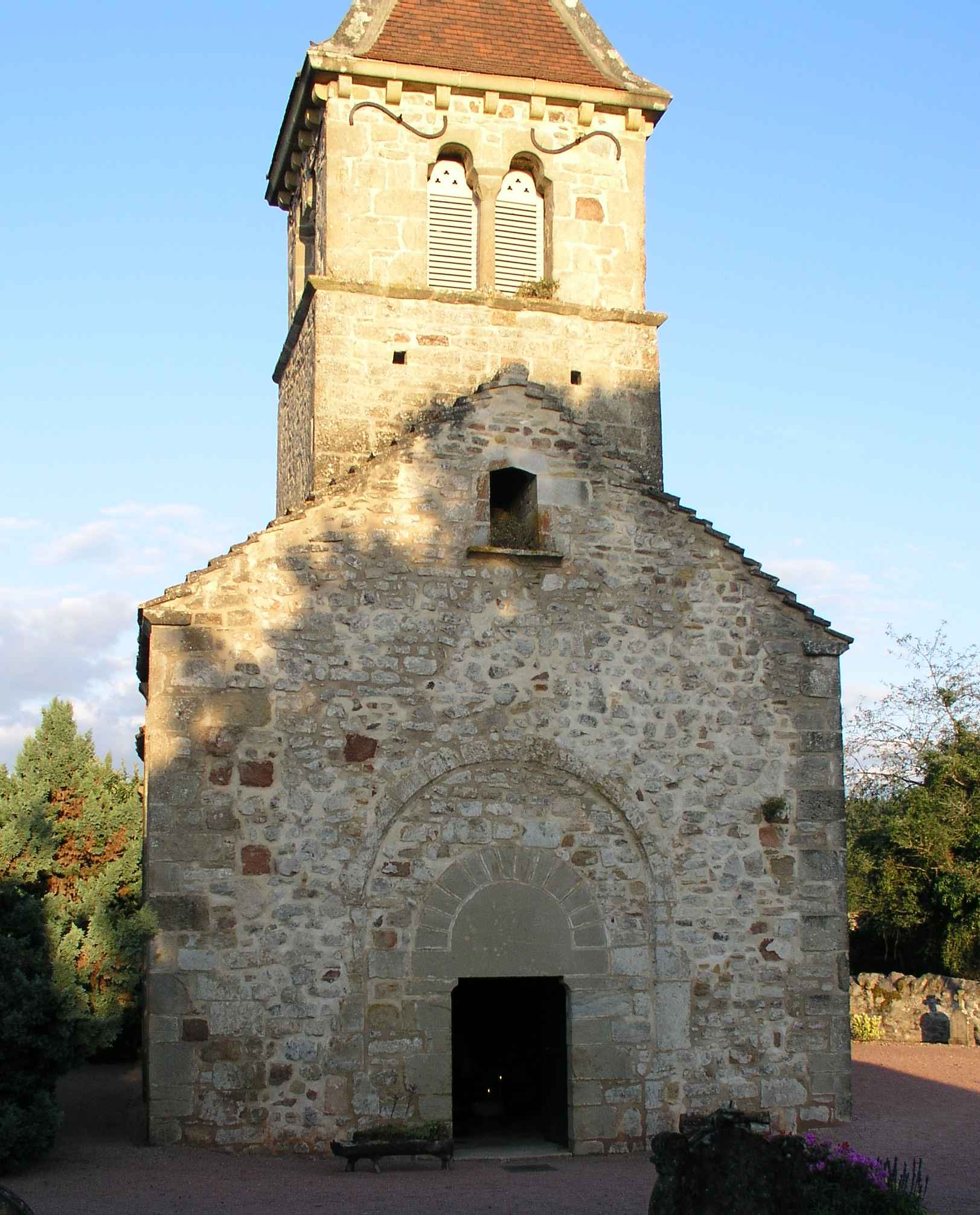 La chapelle romane du Vieux-Bourg de La Chapelle-sous-Dun - 2
