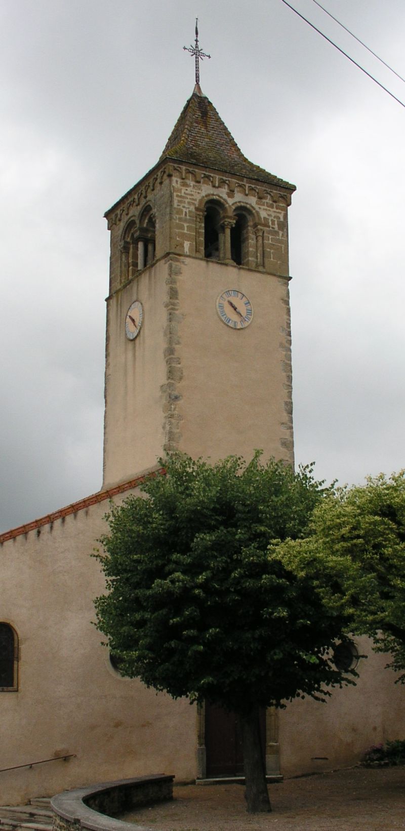 Église romane d'Oyé - 2